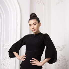 Блуза для стандарта 1027 Freestyle Dance черная