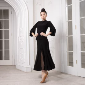 Комплект для стандарта блуза 1027 и юбка 1021 Фристайл Танец